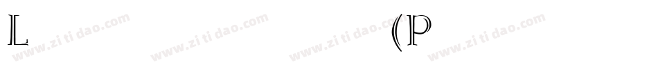 Lemiesz (Plain)001.001字体转换